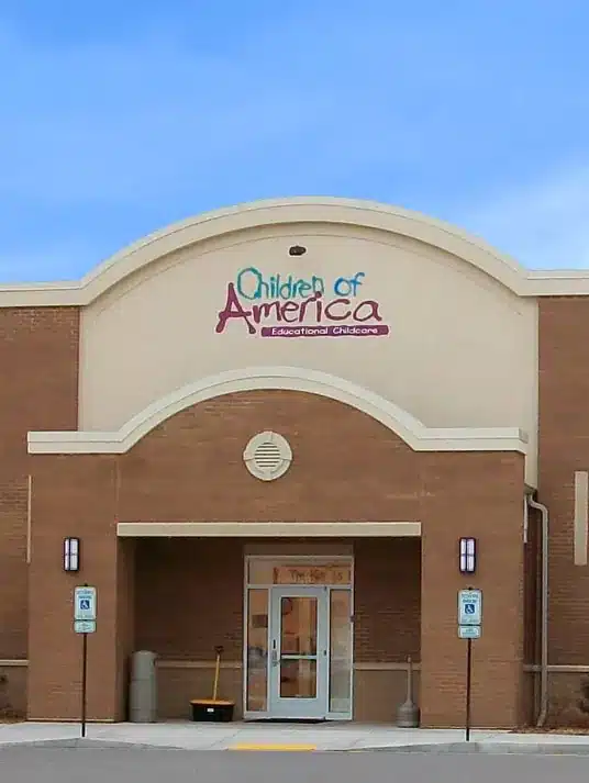 Appleton portrait Children of America Appleton school entrance