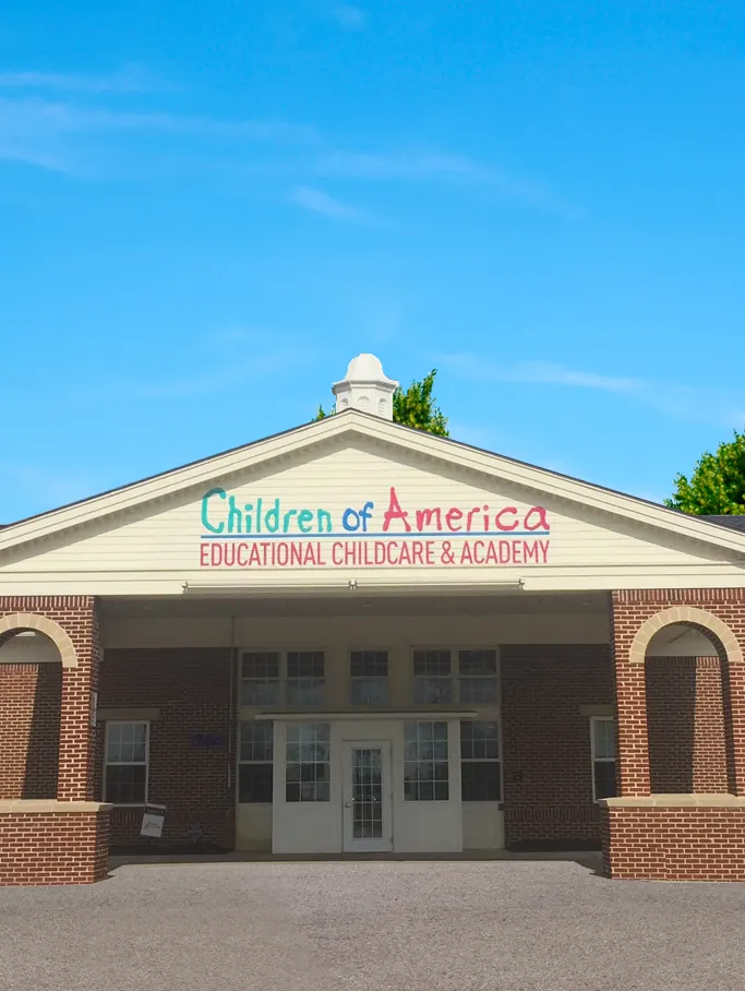 Avon portrait Children of America Avon school entrance