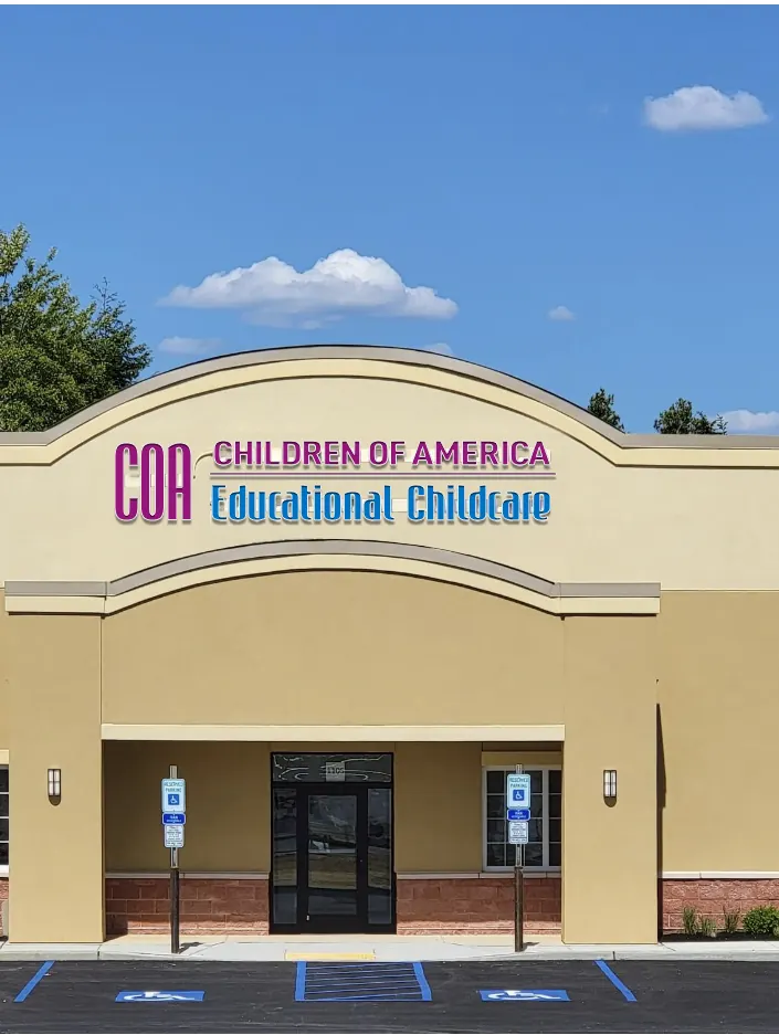 Cinnaminson portrait Children of America Cinnaminson school entrance