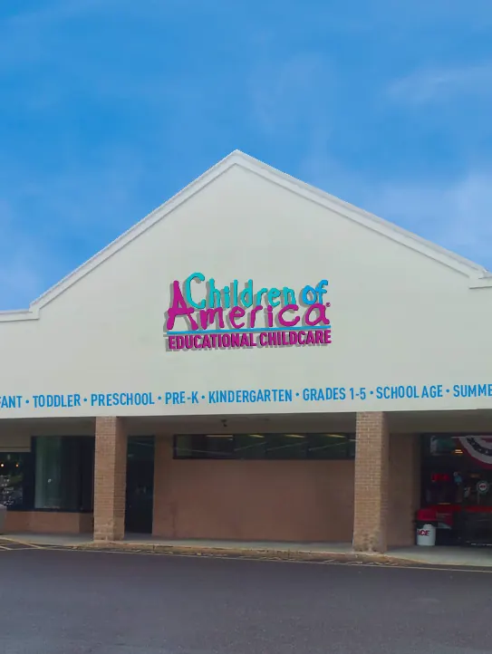Clementon portrait Children of America Clementon school entrance