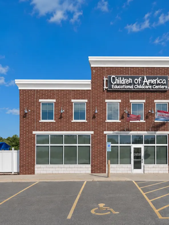 Menomonee Falls portrait Children of America Menomonee Falls school entrance