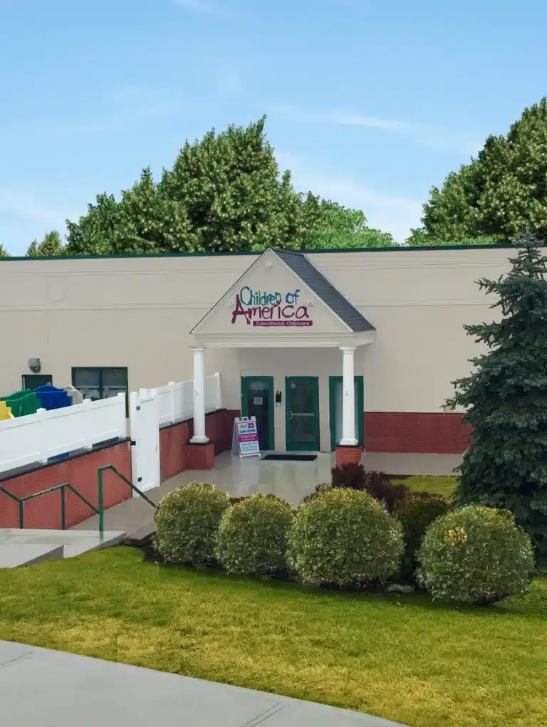 Stony Point portrait Children of America Stony Point school entrance